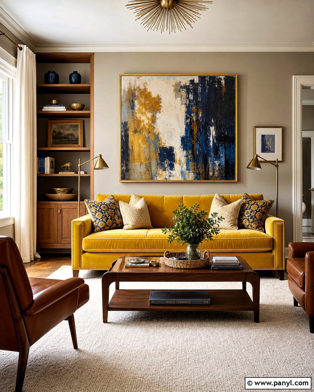 Yellow Sofa Living Room - 20 yellow interior design living room ideas