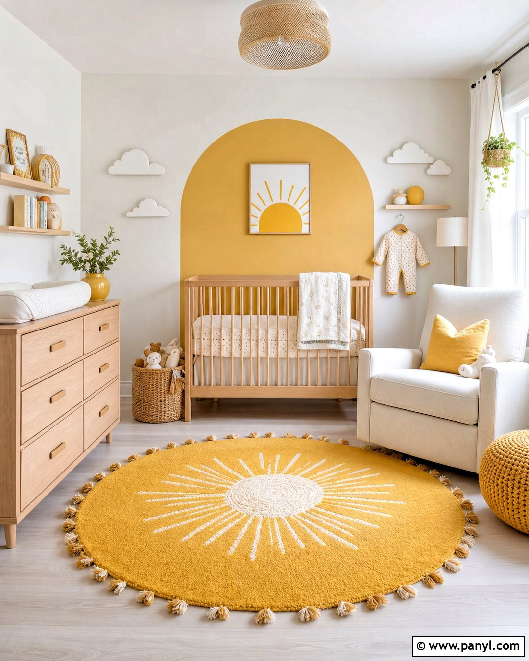 Yellow Sunshine Nursery - 20 yellow nursery ideas
