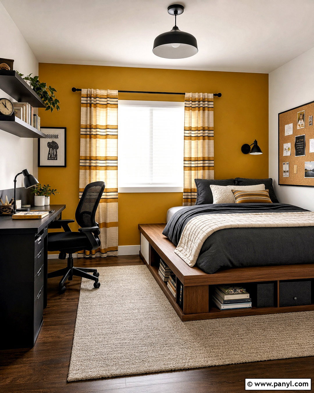 Yellow Teen Kids Room - 20 yellow kids rooms