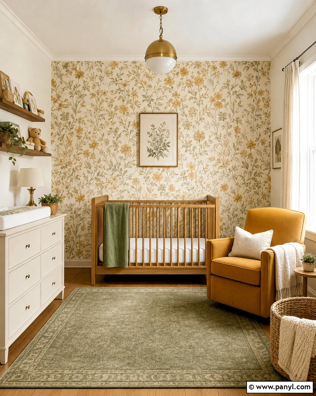 Yellow Wallpaper Nursery - 20 nursery ideas yellow ideas