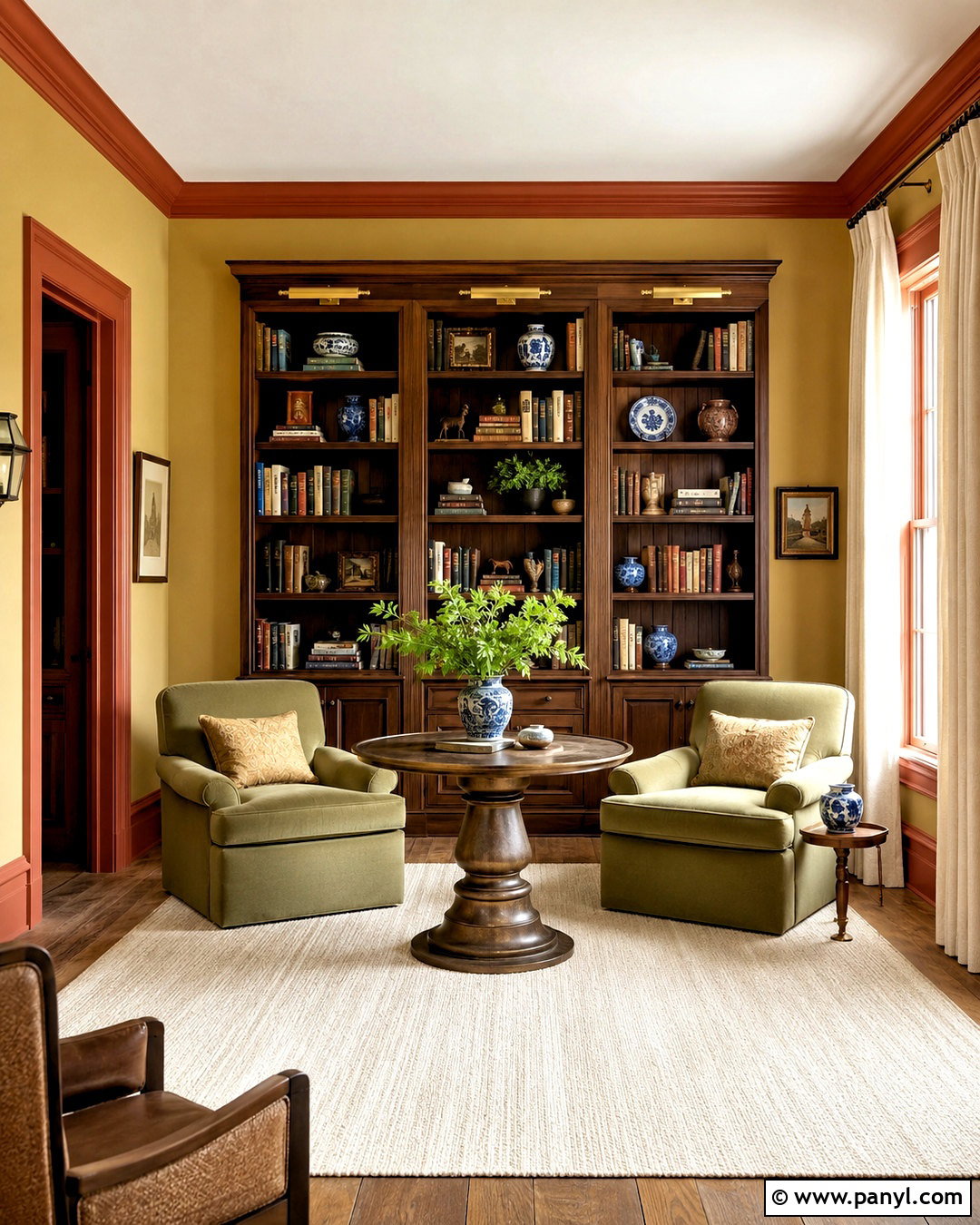 Yellow Walls With Orange Trim - 20 Yellow And Orange Walls