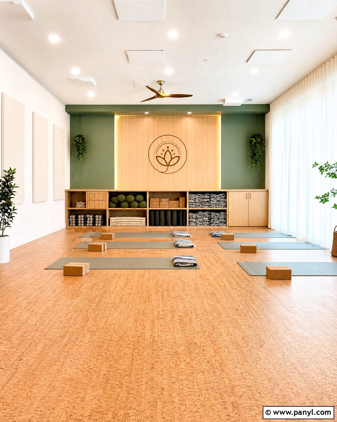Yoga Fitness Studio Interior - 20 fitness studio design ideas