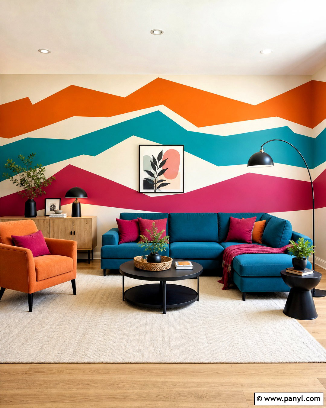 Zigzag Wall Paint - 20 funky wall paint ideas